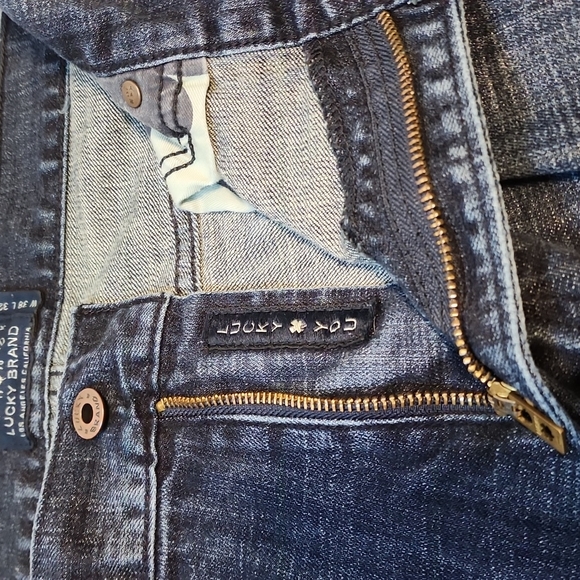 Lucky Brand 221 Original Straight Jeans sz 38x32 - Picture 8 of 15